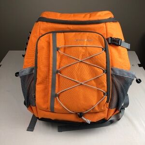 Maelstrom Cooler Backpack 35 Can Cooler Leakproof Isulated Soft Bag Orange NWT